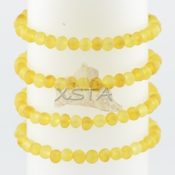 Baltic amber raw bracelet